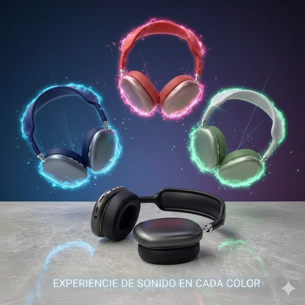 Audifonos Bluetooth P9 Plus Diadema