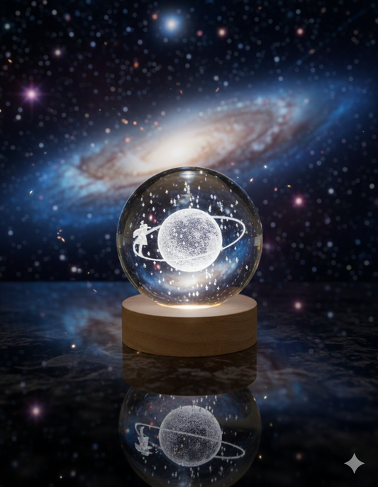 Lampara Luna 3d Flotante Universo Planet