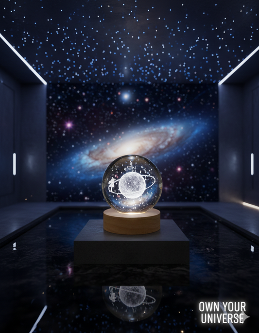 Lampara Luna 3d Flotante Universo Planet
